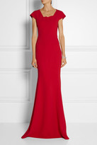 Thumbnail for your product : Roland Mouret Sitobion stretch-crepe gown