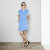 Thumbnail for your product : Lacoste Sleeveless elasticated polo collar dress