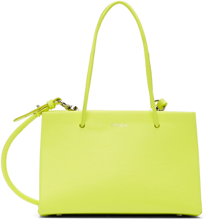 fluorescent yellow bag