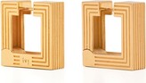 Thumbnail for your product : IVI Aurelia square hoop earrings