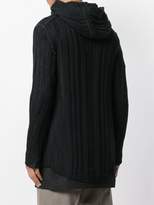 Thumbnail for your product : Rick Owens hooded cardigan