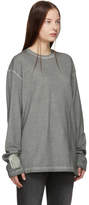 Thumbnail for your product : A-Cold-Wall* A Cold Wall* Grey Bracket Long Sleeve T-Shirt