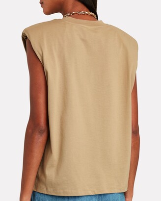 LES COYOTES DE PARIS Devon Padded Shoulder T-Shirt
