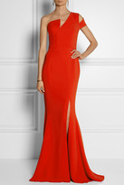 Thumbnail for your product : Antonio Berardi One-shoulder stretch-crepe gown