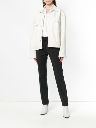 Off-White Straight-Leg Trousers