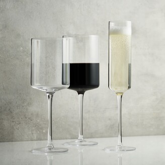 Viski Admiral Stemmed Cocktail Glasses, Crystal Drinkware Perfect