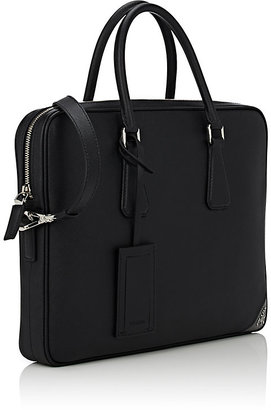 Prada Men's Double-Handle Slim Briefcase