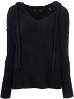 Thumbnail for your product : ATM Anthony Thomas Melillo boho hooded jumper