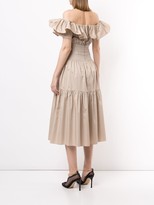 Thumbnail for your product : Self-Portrait Off-Shoulder Ruffle-Detail Dress