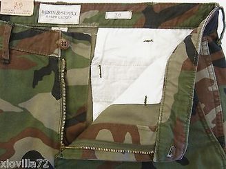 Denim & Supply Ralph Lauren Men's SLIM FIT Military Camo Camouflage Chino Shorts