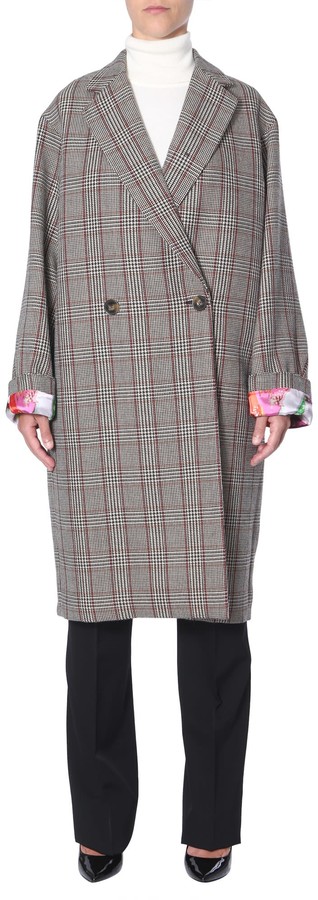 stella mccartney check coat