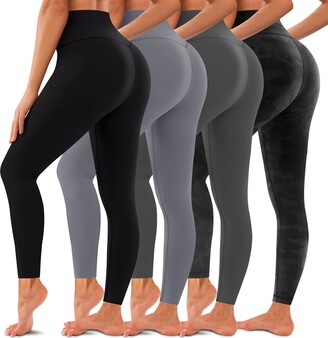 Blisset 3 Pack High Waisted Leggings for Women No See-Through Soft Athletic  Tummy Control Pants for Running Yoga Workout - ShopStyle Trousers