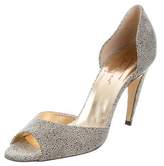 Thumbnail for your product : Walter Steiger Suede Peep-Toe Pumps
