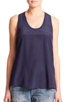 Thumbnail for your product : Joie Alicia Silk Racerback Tank Top