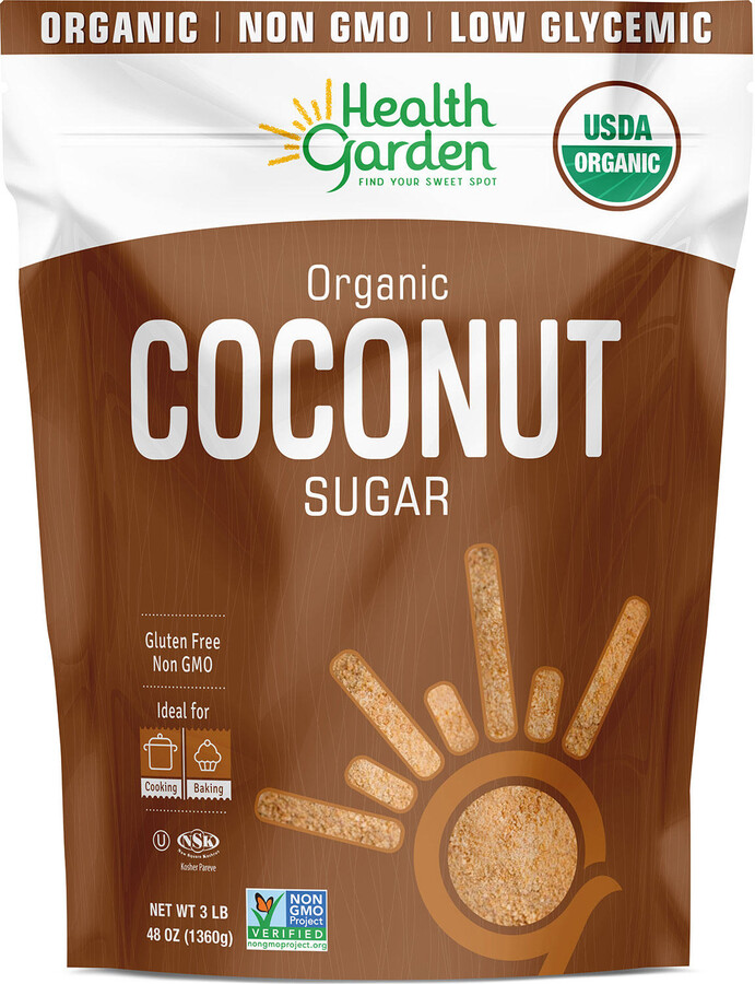 Health Garden Organic Coconut Sugar, 3 lbs.