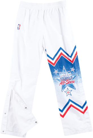 Mitchell Ness Nba Authentic Warm Up Pants Nba All Star White Shopstyle