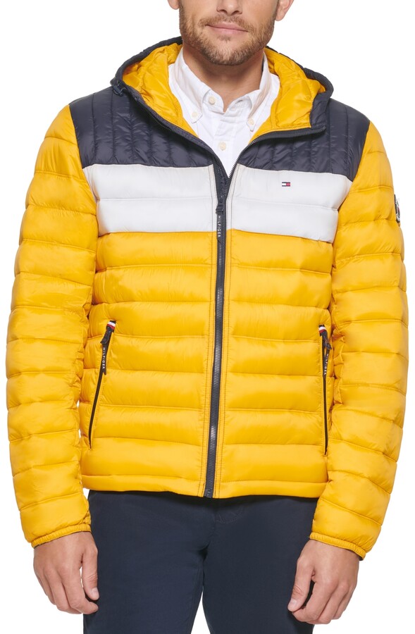 sovende skovl Sorg Tommy Hilfiger Yellow Men's Outerwear | Shop the world's largest collection  of fashion | ShopStyle