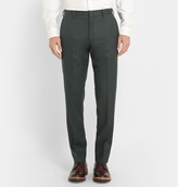 Thumbnail for your product : J.Crew Green Ludlow Regular-Fit Wool Suit Trousers