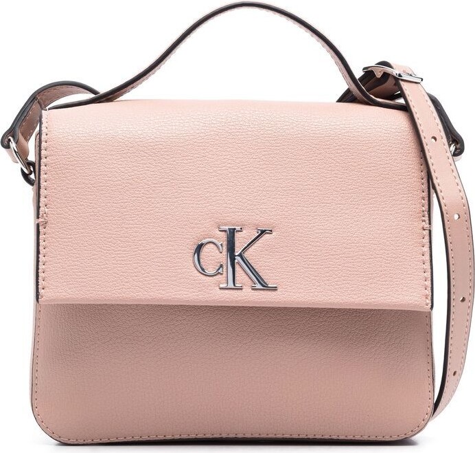 CALVIN KLEIN JEANS - Women's shoulder bag with logo - K60K610275TCO - Pink