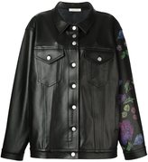 Oversized Leather Jacket - ShopStyle