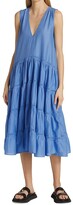 Thumbnail for your product : Merlette New York Wallis Pima Cotton Trapeze Dress