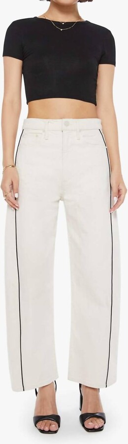 Mother Lil Half-Piped Ankle Jean In Act Natural