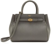 Thumbnail for your product : Mulberry Small Belted Bayswater Charcoal Heavy Grain