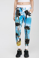 Thumbnail for your product : Forever 21 Beach Print Sweatpants
