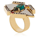 Thumbnail for your product : Iosselliani Geometric Floral Ring