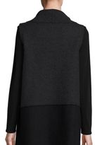Thumbnail for your product : Eileen Fisher Wool Colorblock Vest