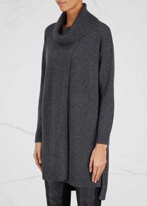 Eileen Fisher Charcoal Cashmere Tunic