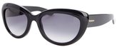 Thumbnail for your product : Yves Saint Laurent 2263 Yves Saint Laurent black acrylic cat eye sunglasses