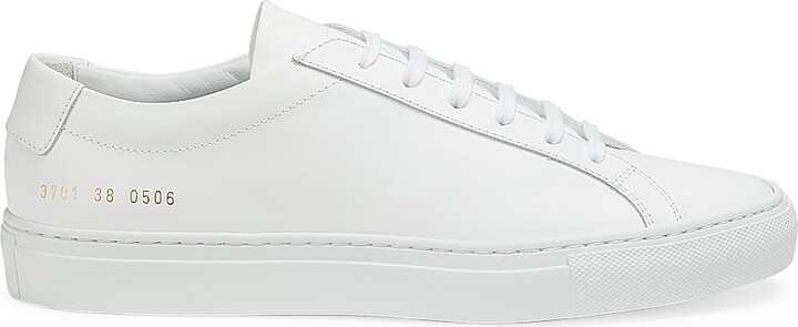 Common Projects Women's Original Achilles Leather Low-Top Sneakers - White - Size 9
