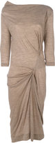 Vivienne Westwood Anglomania - asymmetric ruched dress