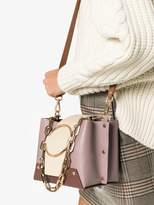 Thumbnail for your product : Yuzefi purple Delila leather cross body bag