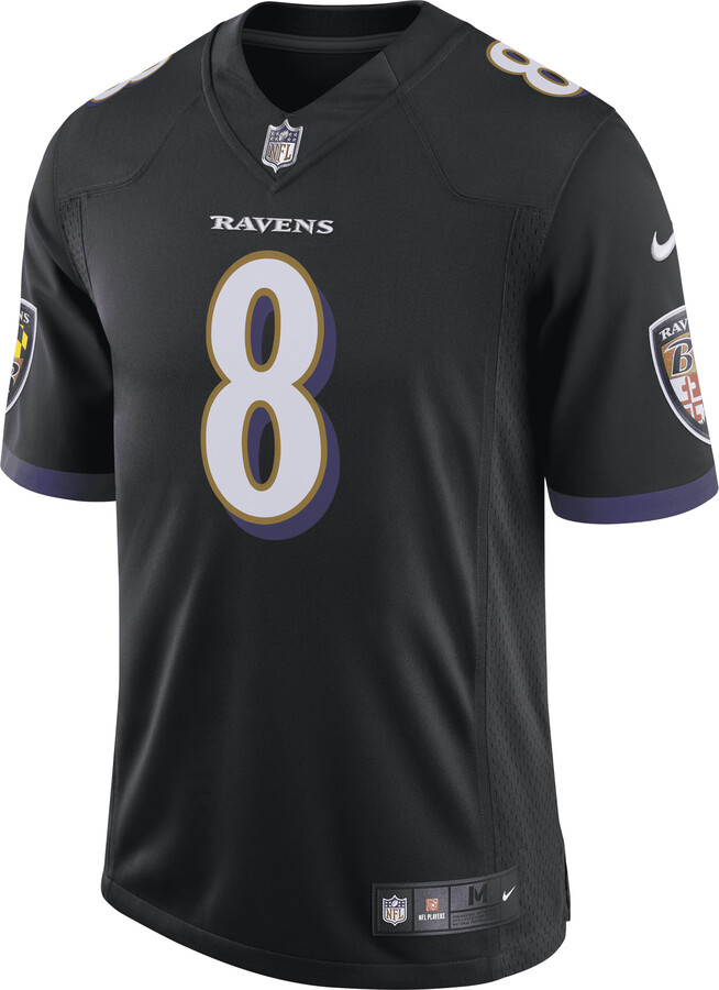 Nike Men's NFL Baltimore Ravens (Lamar Jackson) Limited Speed Machine  Football Jersey in Black - ShopStyle Short Sleeve Shirts