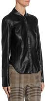 Thumbnail for your product : Akris Punto Perforated Leather Shirt