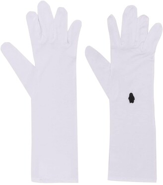 Styland Slip-On Embroidered Gloves