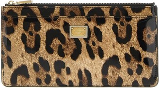 Dolce & Gabbana Dolce&Gabbana Brown Leopard Print Travel Bag Leather  Plastic Pony-style calfskin ref.233274 - Joli Closet