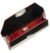 Thumbnail for your product : Christian Louboutin Vero Dodat Leopard-Print Patent Leather Clutch