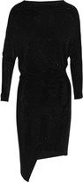 Thumbnail for your product : Vivienne Westwood Hollow glitter-finished stretch-jersey dress