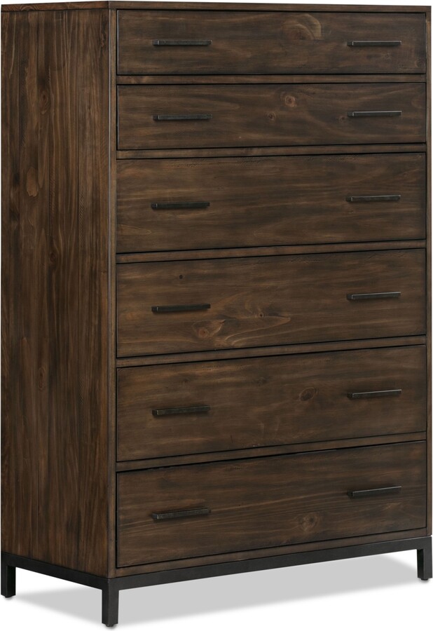Furniture Gatlin 6 Drawer Chest, Created for Macy's ShopStyle Bedroom
