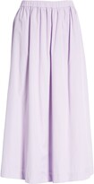 Thumbnail for your product : Open Edit Organic Cotton Poplin A-Line Skirt