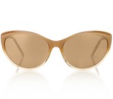 Thumbnail for your product : Shauns Dark Gold Crystal Aisla Sunglasses