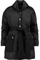 Marc By Marc Jacobs Quilted Canvas-Paneled Shell Down Coat
