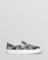 Thumbnail for your product : Vans Flat Slip On Sneakers - Printed