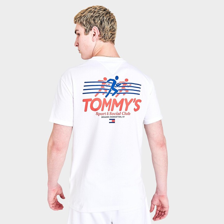 Tommy Hilfiger White Men's T-shirts | Shop the world's largest 