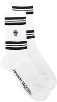 Thumbnail for your product : Alexander McQueen Skull Sports Socks