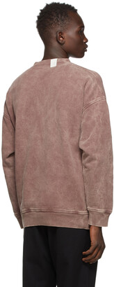 N.Hoolywood Burgundy Faded Sweatshirt