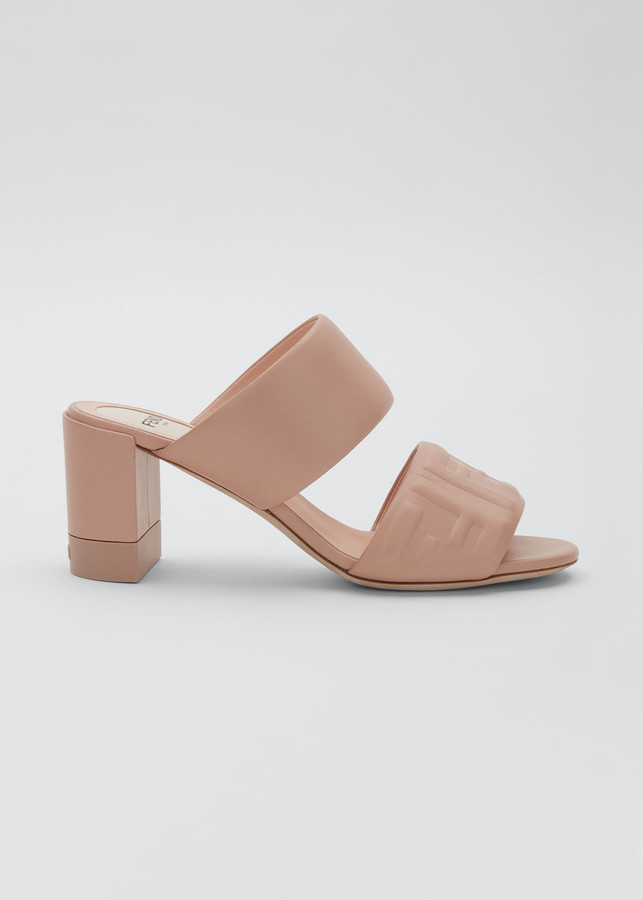 two band slide sandals